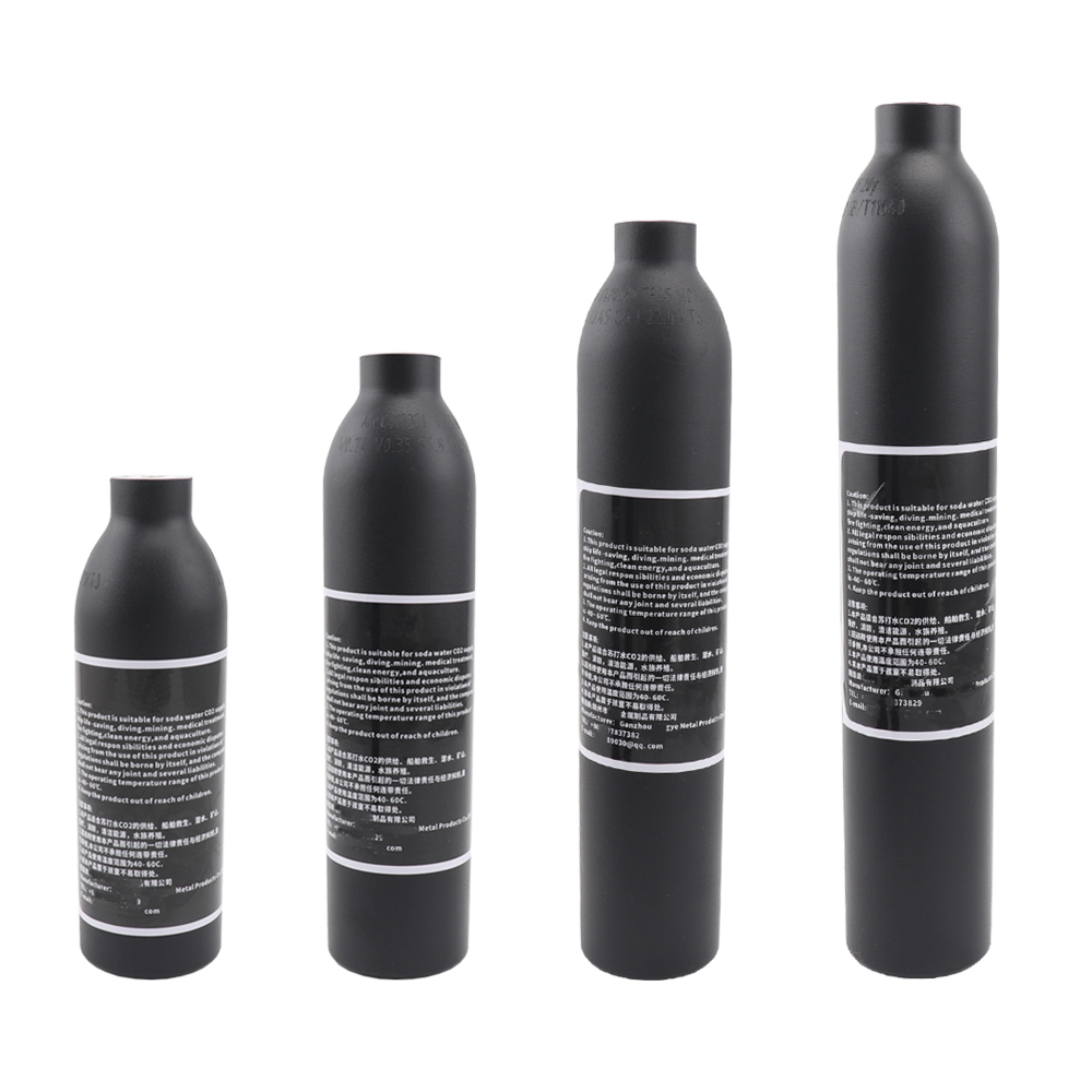 Planted Aquarium Co2 - 300bar 4500Psi aluminium Co2 cylindre Aquarium