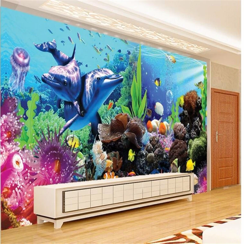 Planted Aquarium Photos - Papier peint mural 3D personnalisé beibehang,