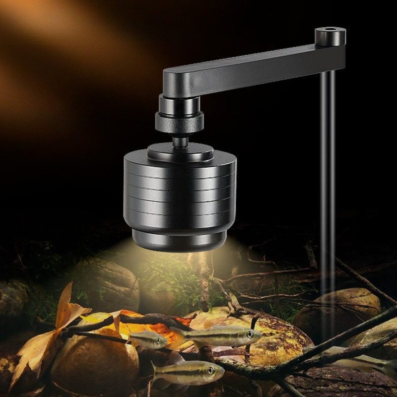 Aquarium Plant Display - Lampe LED pour aquarium, 3 couleurs,
