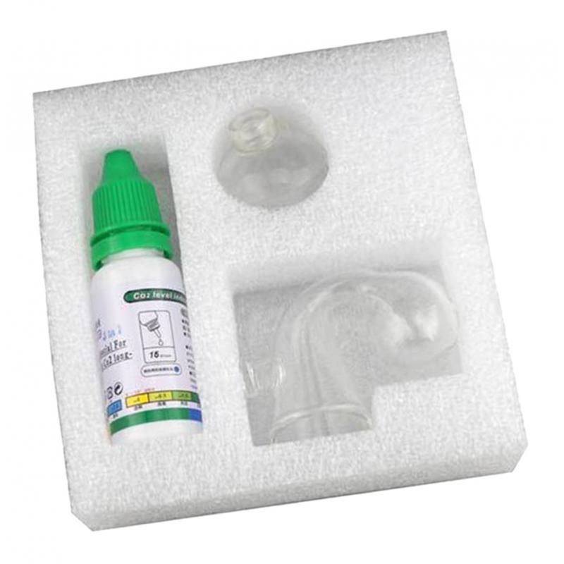Glass Co2 Drop Checker - Moniteur de CO2 pour aquarium, vérificateur