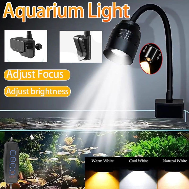Aquarium Plant Display - USB Aquarium lumière éclairage plantes grandir