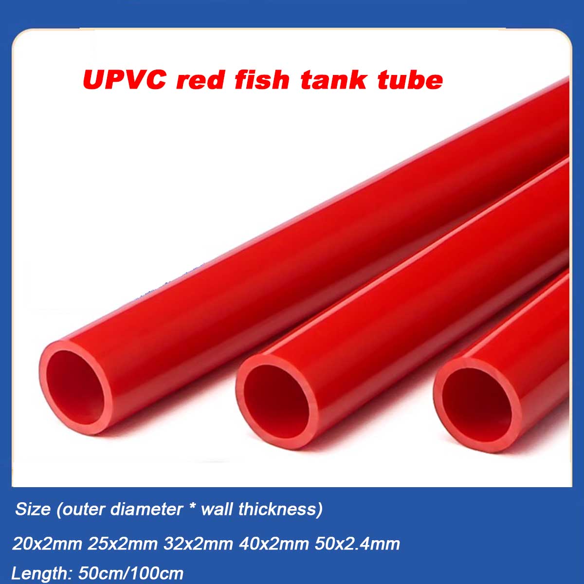20 ~ 50mm UPVC Tube Aquarium A - Aquarium Plant Red avis et prix
