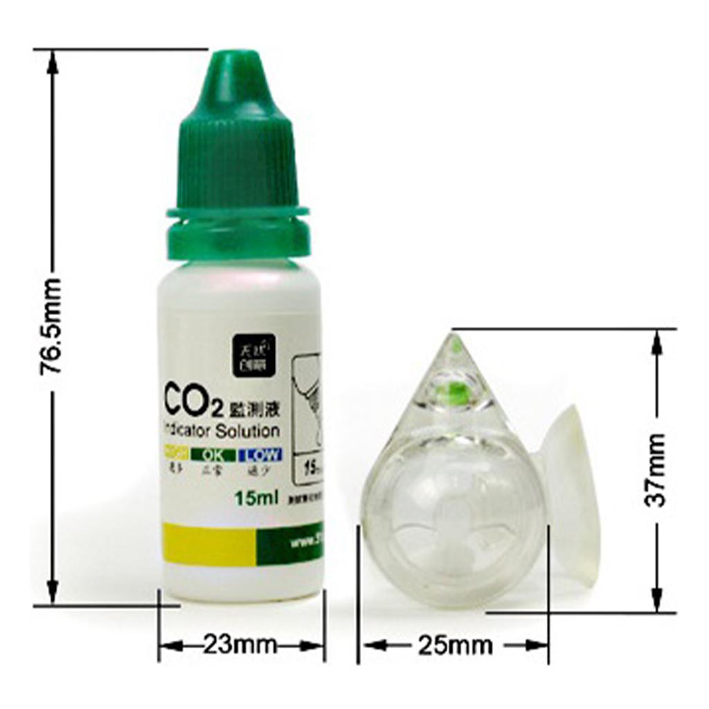 Testeur de CO2 pour aquarium,  - Glass Co2 Drop Checker avis et prix