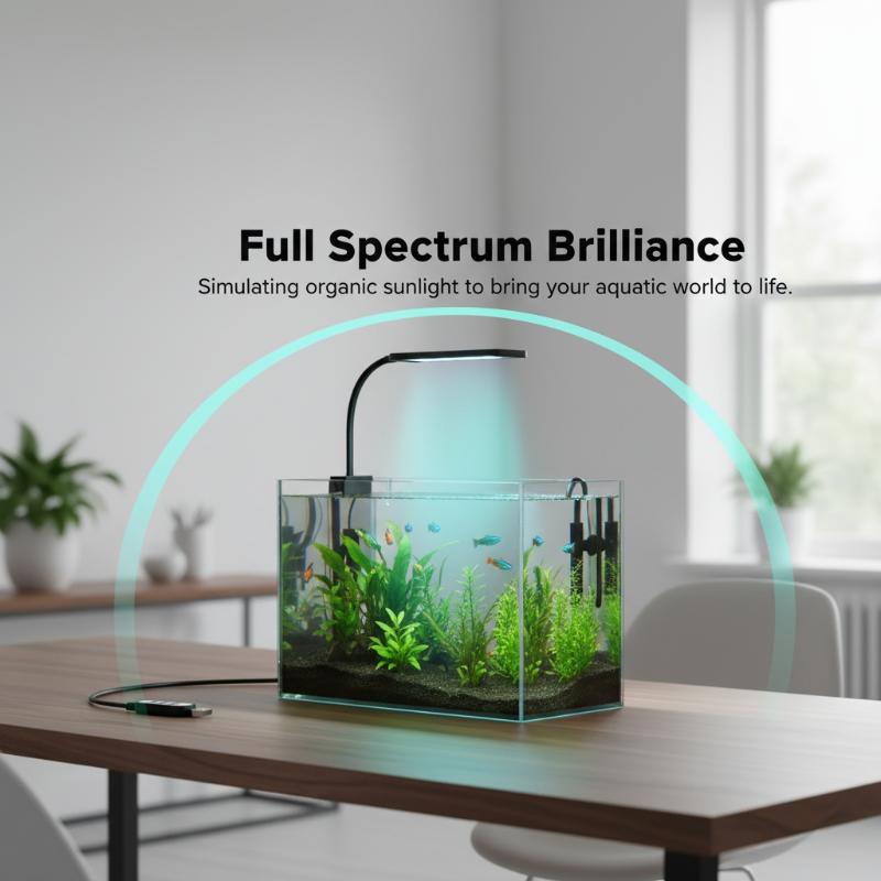 Lampe LED USB à pince pour aqu - Aquarium For Planted Tank avis et prix