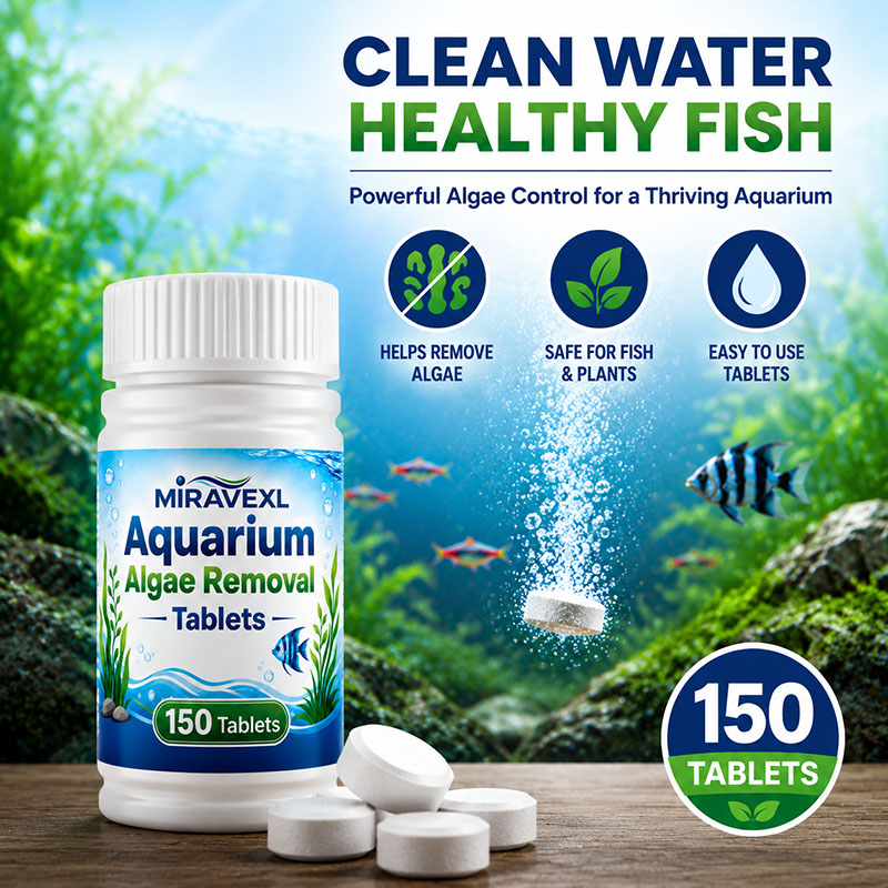 MIRAVEXL 150 Comprimés pour l' - Planted Aquarium Algae Remover avis et prix