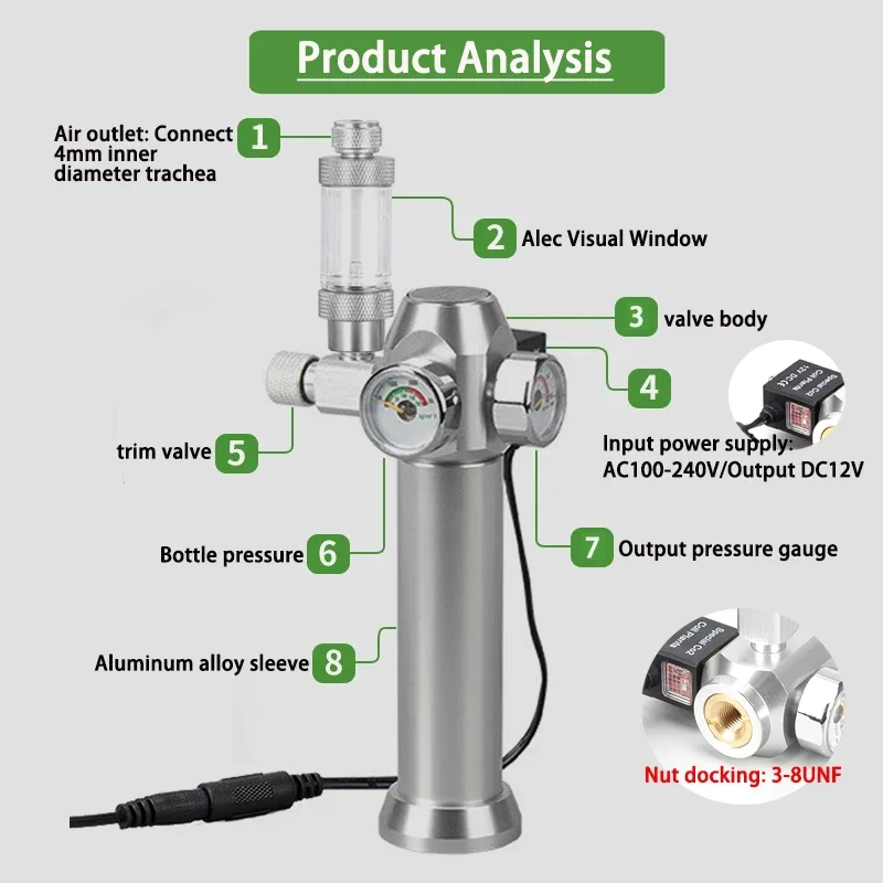 Régulateur de CO2 pour aquariu - Planted Aquarium Co2 avis et prix