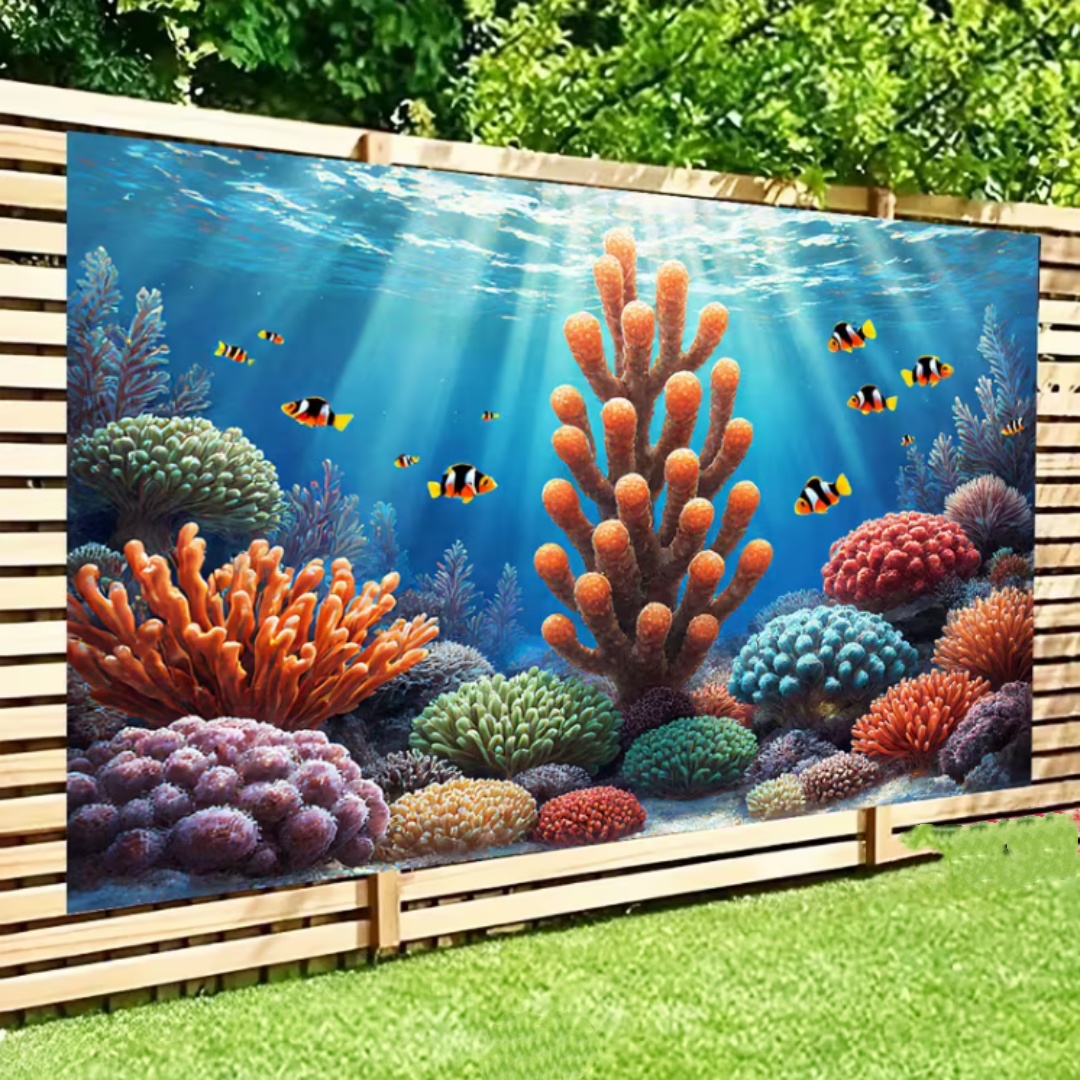 Décor de fond sur le thème de  - Planted Aquarium Photos avis et prix
